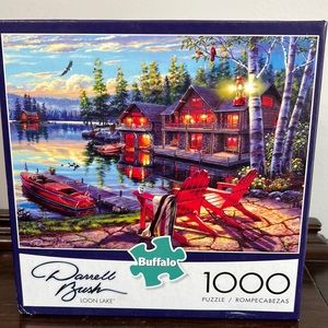 🧩 🧩 Darrell Bush 1000 piece puzzle.. Buffalo Games